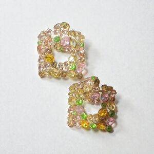 Colorful Hoop/Stud Earrings